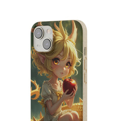 Phone Case Dragon Girl Eating Apple