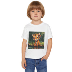 Toddler T-shirt - Princess Tiger Print