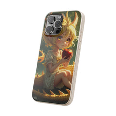 Phone Case Dragon Girl Eating Apple