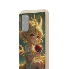 Phone Case Dragon Girl Eating Apple