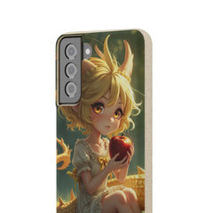 Phone Case Dragon Girl Eating Apple