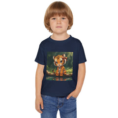 Toddler T-shirt - Princess Tiger Print