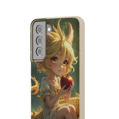 Phone Case Dragon Girl Eating Apple