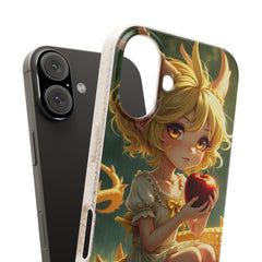 Phone Case Dragon Girl Eating Apple