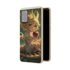 Phone Case Dragon Girl Eating Apple