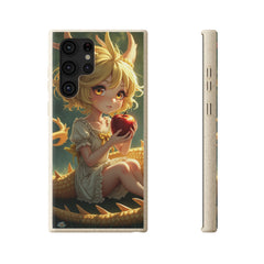 Phone Case Dragon Girl Eating Apple