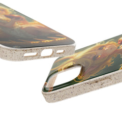 Phone Case Dragon Girl Eating Apple