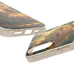 Phone Case Dragon Girl Eating Apple