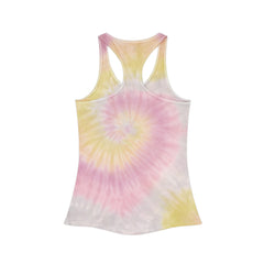 Tank Top - Rose Under Umbrella Tie Dye Racerback