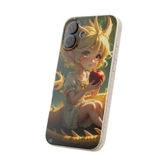 Phone Case Dragon Girl Eating Apple