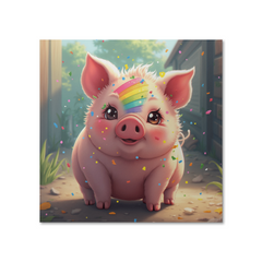 Lucky Rainbow Pig