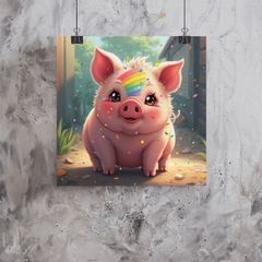 Lucky Rainbow Pig