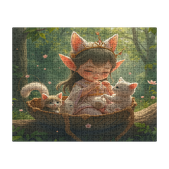 Kitty Elf Puzzel