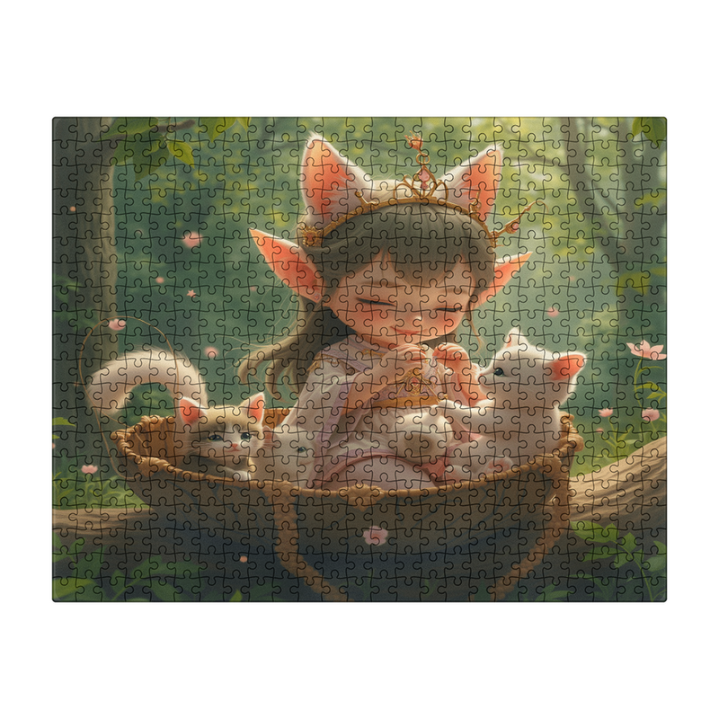 Kitty Elf Puzzel