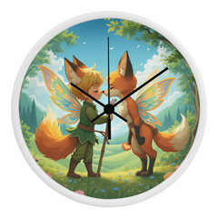 Fairy Foxes Kissing